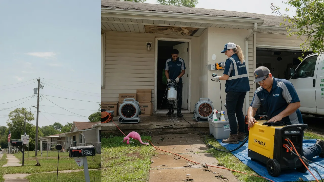 Storm Damage Water Removal in Sandersville, GA near me